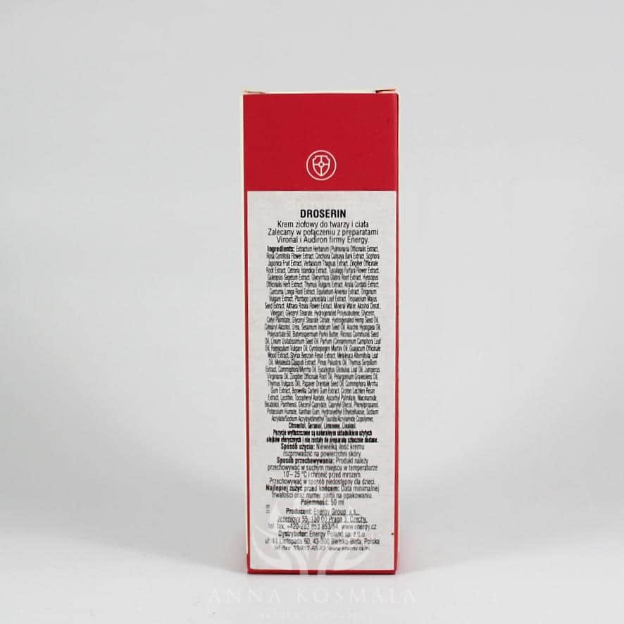 Droserin Ziołowy krem do twarzy i ciała 50 ml
